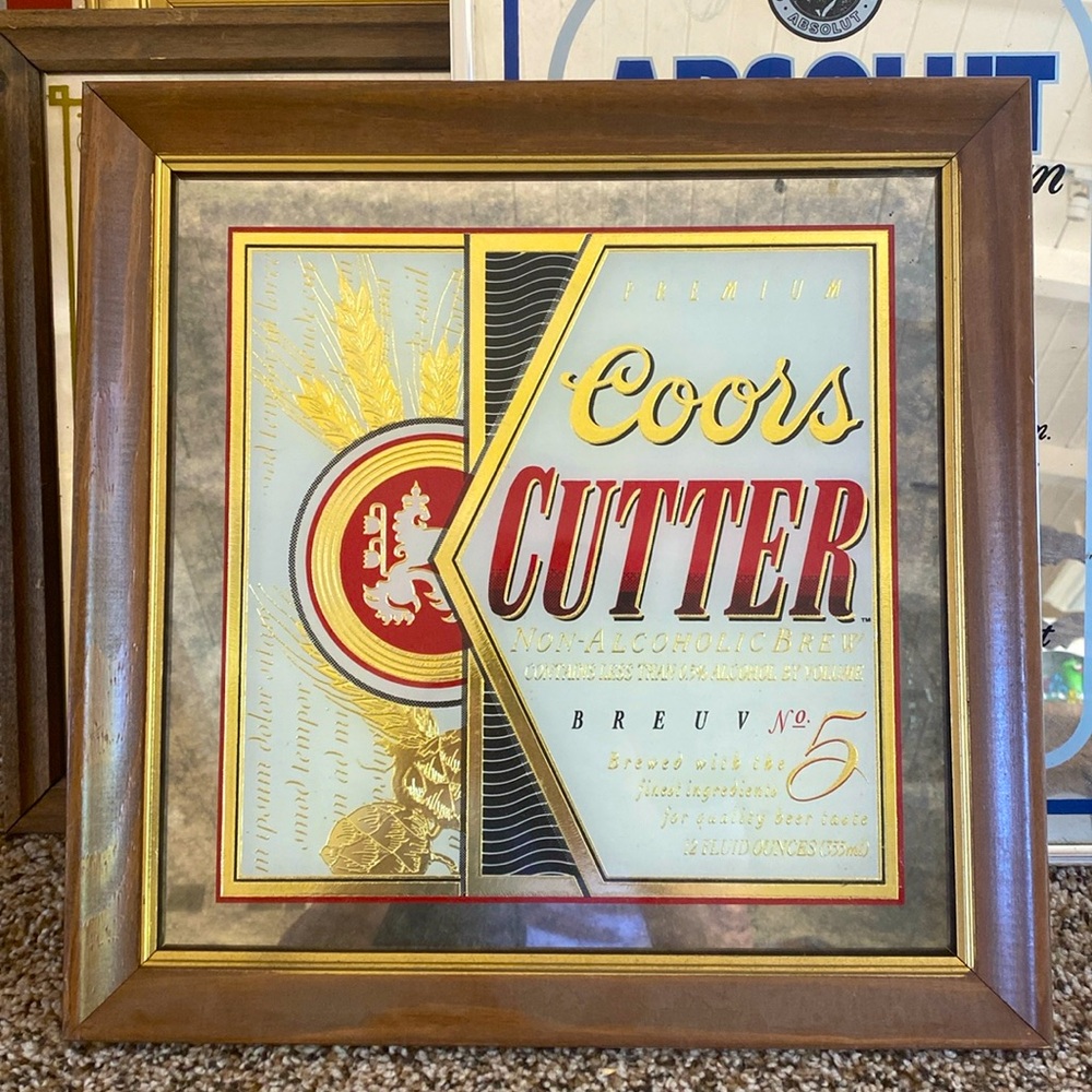 Coors Cutter Vintage sign